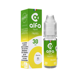 E Liquide ANANAS SWEET 70/30 Fruités Alfaliquid 10ml - France 12mg  | Cigusto | Cigarette electronique, Eliquide