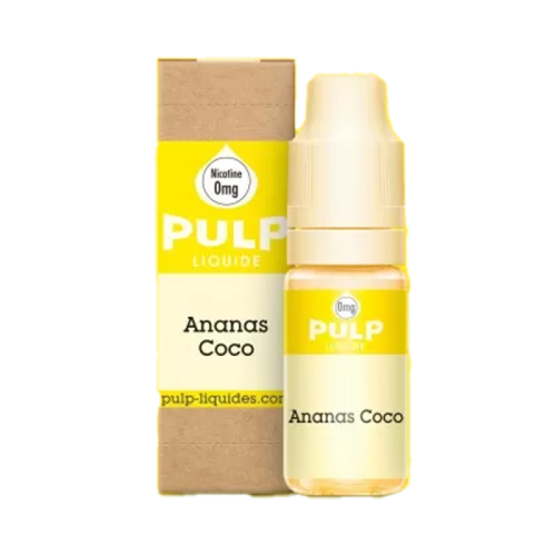 E liquide Ananas Coco par Pulp pour cigarette électronique | Cigusto | Cigarette electronique, Eliquide
