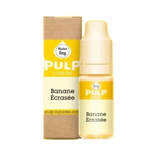 E liquide Banane écrasée 10ml - PULP | Cigusto | Cigarette electronique, Eliquide