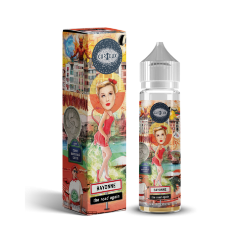 E Liquide Bayonne The Road Again 50 ml - Curieux Edition Hexagone | Cigusto | Cigarette electronique, Eliquide