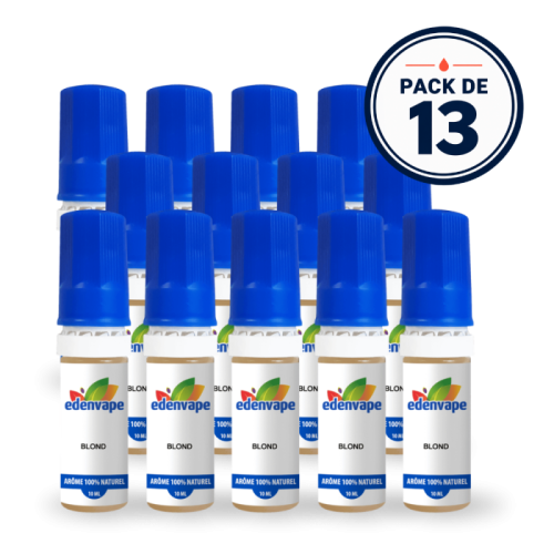 E Liquide Blond Classic Edenvape 10ml – Pack 13 flacons | Cigusto | Cigarette electronique, Eliquide
