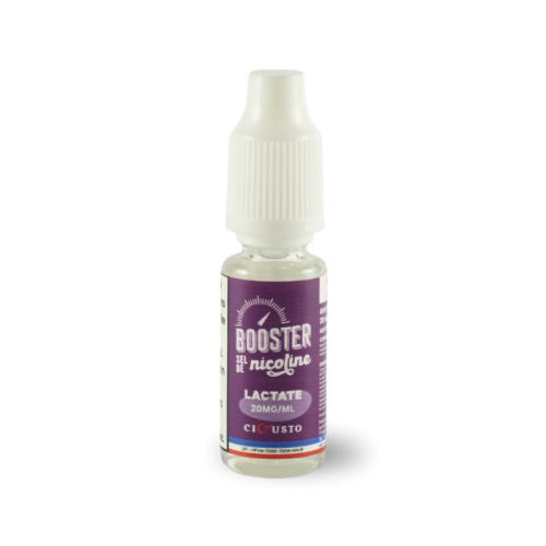 Booster Sel de Nicotine Lactate 50/50 Cigusto 10 ml - 20 mg/ml | Cigusto | Cigarette electronique, Eliquide