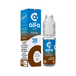 E Liquide BROWN DIAMOND 70/30 Alfaliquid 10ml - Classics France  | Cigusto | Cigarette electronique, Eliquide