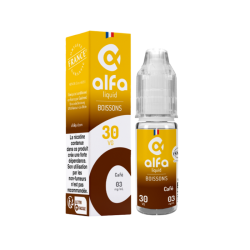 E Liquide Café Boissons Alfaliquid 10ml - Fabrication française  | Cigusto | Cigarette electronique, Eliquide