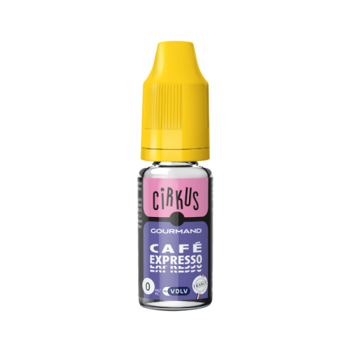 E-liquide Cafe Expresso CIRKUS VDLV, e-liquide au café en 10 ml 50/50 PG/VG | Cigusto | Cigusto | Cigarette electronique, Eliquide