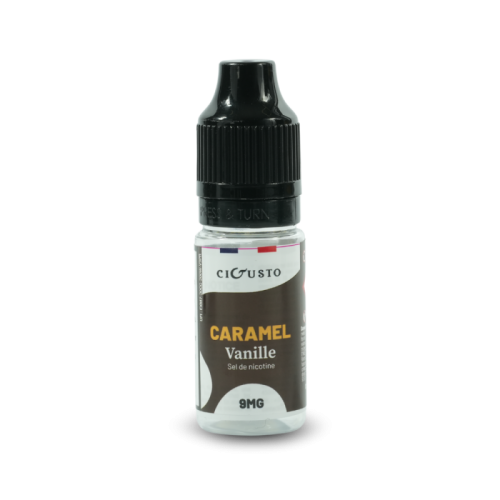 Eliquide Caramel Vanille Sel de nicotine | Cigusto | Cigusto | Cigarette electronique, Eliquide
