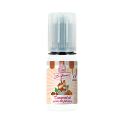 E Liquide CARAMEL NOIX DE PECAN 10 ml - Le Glacier
