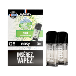 Cartouche Pod EASY Siko de 2 ml en sel de nicotine de E Tasty | Cigusto | Cigarette electronique, Eliquide