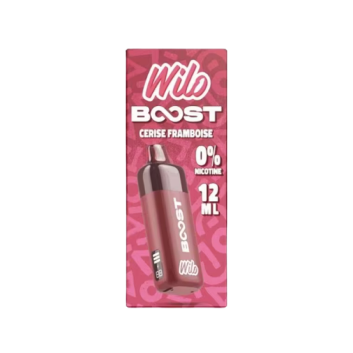 Pod WILO BOOST Cerise Framboise de chez Wilo | Puff rechargeable | Cigusto | Cigarette electronique, Eliquide