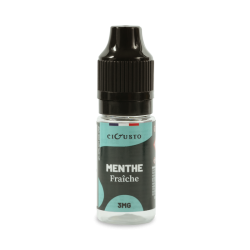 E Liquide MENTHE FRAICHE 10 ml - Cigusto Classic