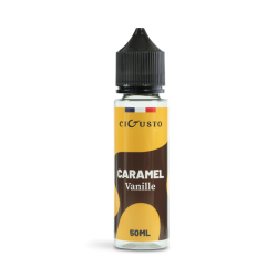 E Liquide CARAMEL VANILLE 50 ml - Cigusto Classic
