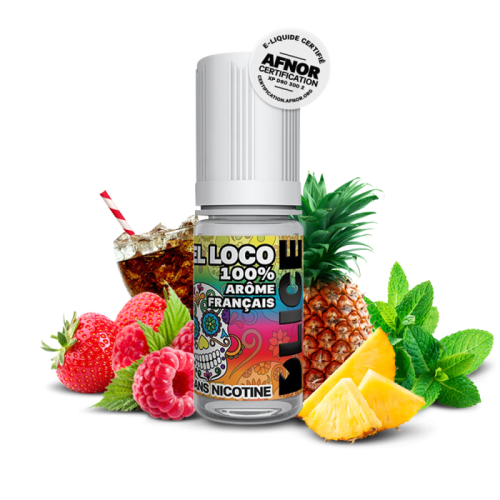 El Loco  D'LICE  6 mg Fruité 70/30 France 6 mg | Cigusto | Cigarette electronique, Eliquide