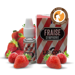 E Liquide france Symphonie de fraise 10mL  LE COQ QUI VAPE  | Cigusto | Cigarette electronique, Eliquide