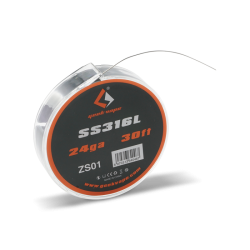Bobine de fil SS316L de Geekvape, fil SS316L 24, 26 ou 28 gauges | Cigusto | Cigusto | Cigarette electronique, Eliquide