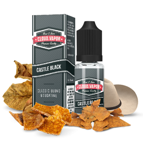 E Liquide CASTLE BLACK 10 ml - Cloud Vapor | Cigusto | Cigarette electronique, Eliquide