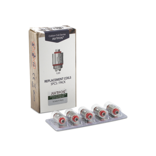 Résistances Q16 Justfog | Pack 5 résistances MTL cigarette électronique | Cigusto | Cigarette electronique, Eliquide