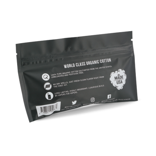 Cotton Datt White Stuff - 100% naturel et absorbant| Cigusto | Cigusto | Cigarette electronique, Eliquide