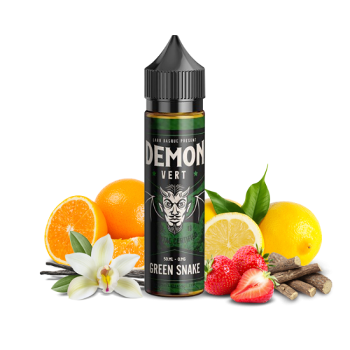 E Liquide Vert Green Snake  50 ML  DEMON JUICE | Cigusto | Cigarette electronique, Eliquide