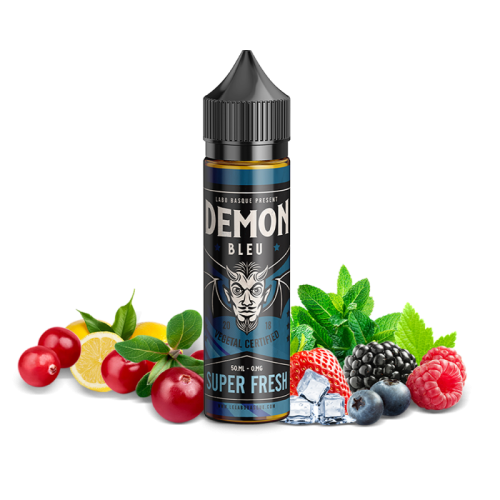 E Liquide Bleu Super Fresh  50 ML  DEMON JUICE | Cigusto | Cigarette electronique, Eliquide