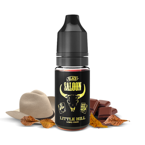 E Liquide LITTLE HILL 10 ml - Black Saloon | Cigusto | Cigarette electronique, Eliquide