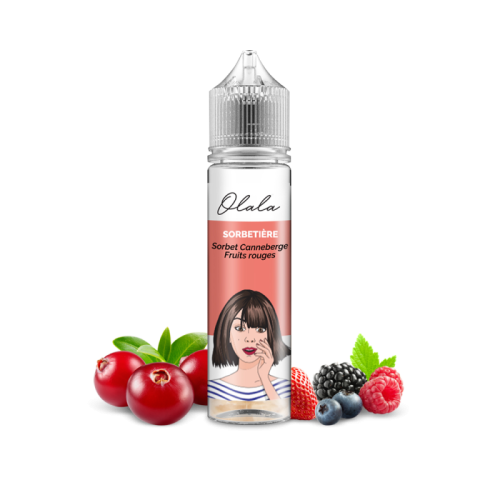 Eliquide Sorbetiere 50ml - OLALA VAPE Nicotine 0mg | Cigusto | Cigarette electronique, Eliquide
