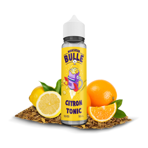 E Liquide Mr Bulle Citron Tonic 50 ML Liquideo Nicotine 0g | Cigusto | Cigarette electronique, Eliquide