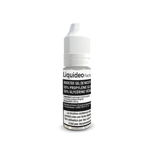 Booster sel de nicotine 10ml 20mg/ml Liquideo| Cigusto | Cigusto | Cigarette electronique, Eliquide
