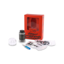Atomiseur reconstructible Destiny RTA 24 mm - Hellvape | Cigusto | Cigarette electronique, Eliquide