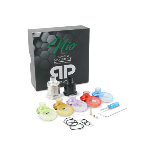 Atomiseur NIO RDA - QP Design | Cigusto | Cigarette electronique, Eliquide