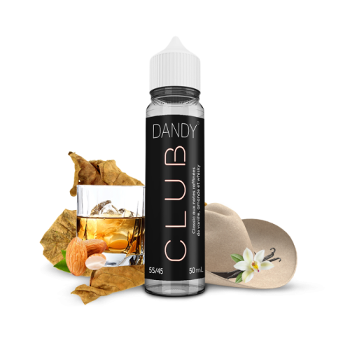 E Liquide Club Dandy 50 ML Liquideo Nicotine 0g | Cigusto | Cigarette electronique, Eliquide