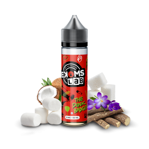 E Liquide The Punk Badger  50 ML Ekoms Nicotine 0g | Cigusto | Cigarette electronique, Eliquide