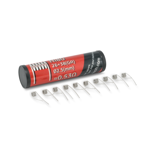 Clapton coil Ni80 26GA+38GA Fumytech pour atomiseur RTA RDA | Cigusto | Cigarette electronique, Eliquide