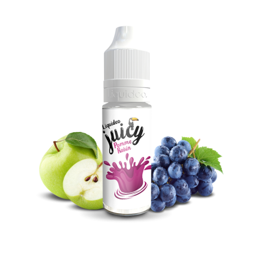 E Liquide Pomme Raisin Tentation 10 ML Liquideo 4 taux de Nicotine | Cigusto | Cigarette electronique, Eliquide