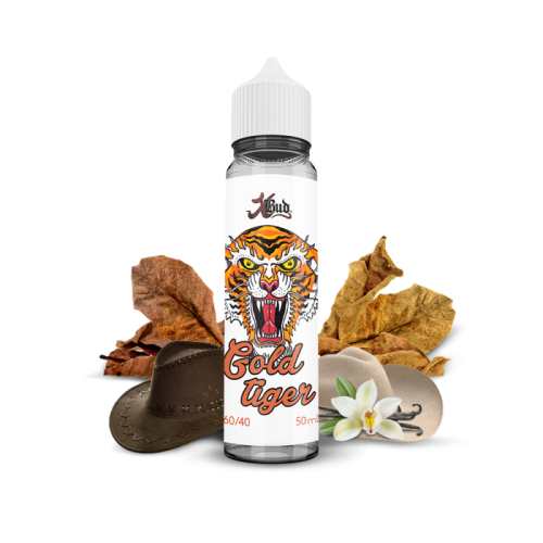 E-liquide Xbud Gold Tiger Liquideo, e-liquide Gold Tiger Liquideo en flacon de 50 ml | Cigusto | Cigusto | Cigarette electronique, Eliquide