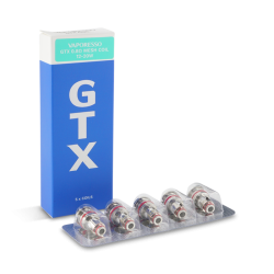 Résistances GTX Vaporesso | Pack 5 résistances mesh polyvalentes | Cigusto | Cigarette electronique, Eliquide