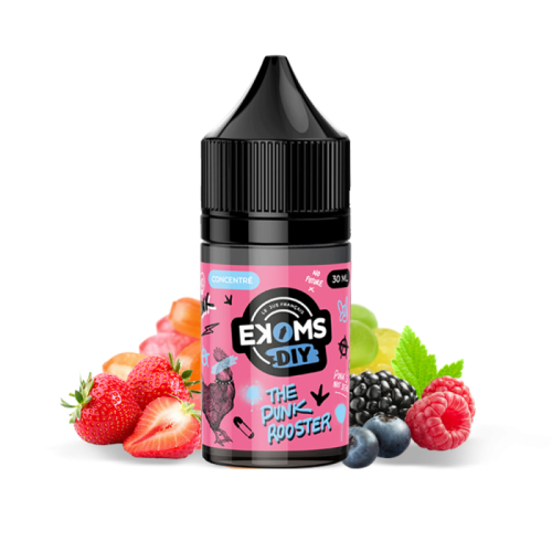 Concentré Rooster Punk 30 ml - EKOMS | Cigusto | Cigarette electronique, Eliquide