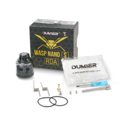 Wasp Nano S RDA - Oumier | Cigusto | Cigarette electronique, Eliquide