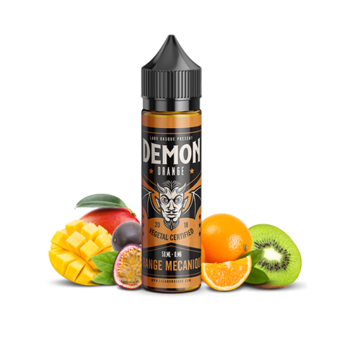 E liquide France Orange Mécanique 50 ml - DEMON JUICE | Cigusto | Cigarette electronique, Eliquide