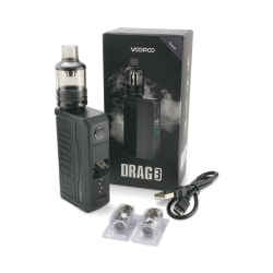 Cigarette electronique Kit Pod DRAG 3 177 Watts  - VOOPOO | Cigusto | Cigarette electronique, Eliquide