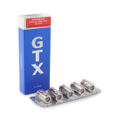 Résistances GTX V2 Vaporesso | Pack 5 résistances mesh e-cigarette | Cigusto | Cigarette electronique, Eliquide
