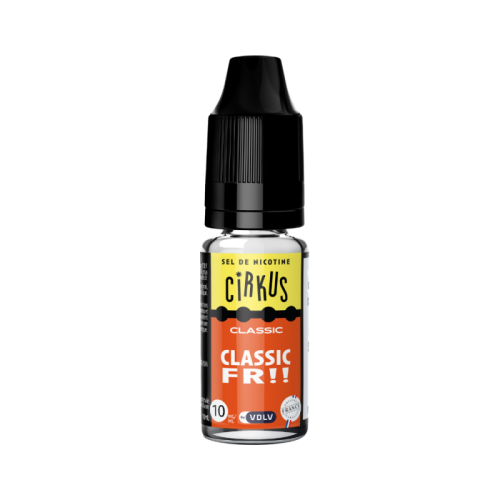 E liquide Sel de nicotine Classic FR CIRKUS | Cigusto  | Cigusto | Cigarette electronique, Eliquide
