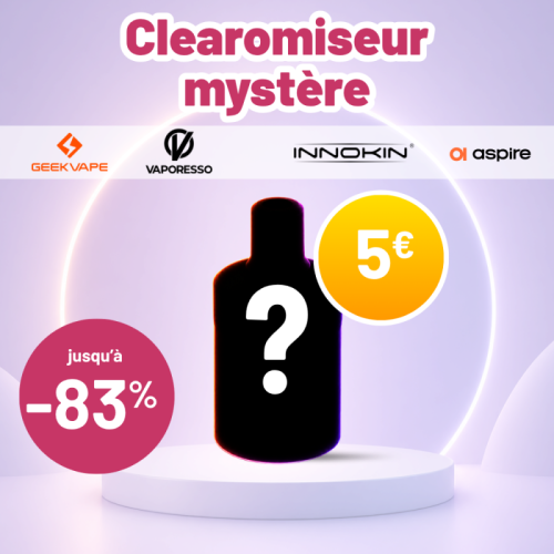 Clearomiseur Mystère parmi une sélection de modèles de différentes marques | Cigusto | Cigarette electronique, Eliquide
