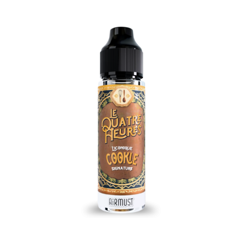 E Liquide COOKIE SIGNATURE Le Quatre Heures 50ml - Airmust France  | Cigusto | Cigarette electronique, Eliquide