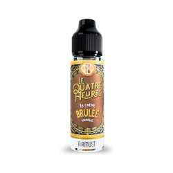 E Liquide CREME BRULEE Le Quatre Heures 50ml - Airmust France  | Cigusto | Cigarette electronique, Eliquide
