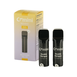 Cartouche pré remplie G MINI Double Mangue - Cigusto 