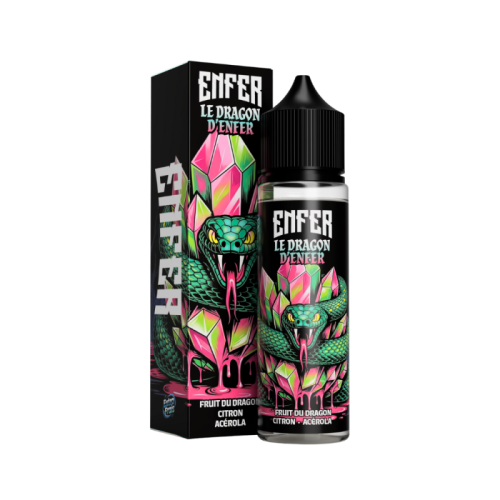 E Liquide Le Dragon d'ENFER flacon de 50 ml - Les Fruits d'ENFER | Cigusto | Cigarette electronique, Eliquide