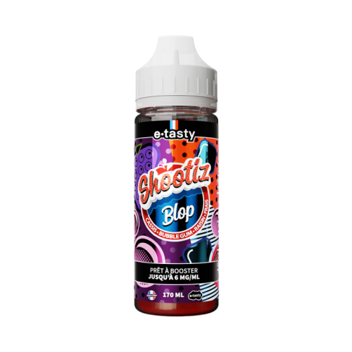 E Liquide BLOP en 170 ml de la gamme Shootiz par E Tasty | Cigusto | Cigusto | Cigarette electronique, Eliquide