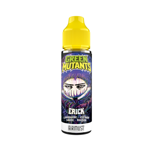 E Liquide ERICK Green Mutants 50 ml Airmust – limonade citron | Cigusto | Cigarette electronique, Eliquide