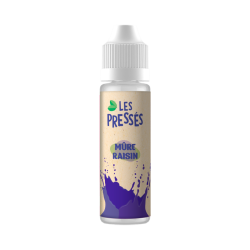 E Liquide MÛRE RAISIN 50 ml - Les pressés