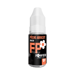 E Liquide PECHE ABRICOT 80/20 10 ml 12 mg - Flavour Power